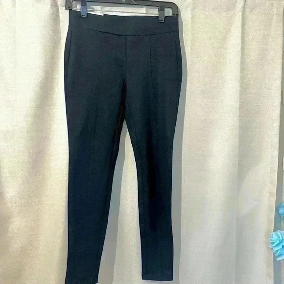 Style & Co Midrise Comfort Waist Black Leggings size PS - Picture 6 of 7